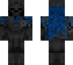dark blue skin