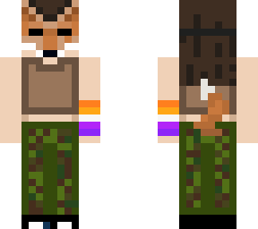 fox therian skin