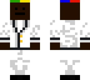 white suit