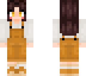 yellow overalls