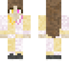 cute pink and yellow skin