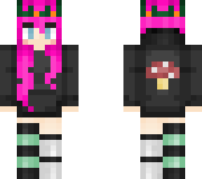 elf princess - long pink hair