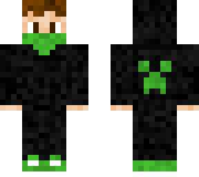 rainbow green creeperboy