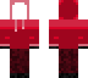 red hoodie