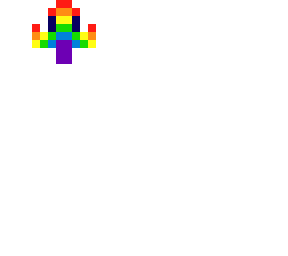 barfing rainbow head