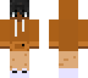 brown hoodie
