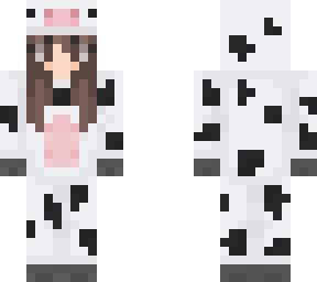 girl cow