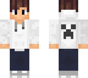 white hoodie guy