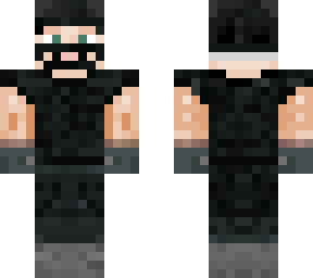 black template