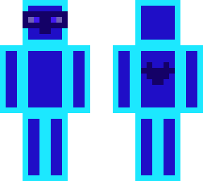 blue robot