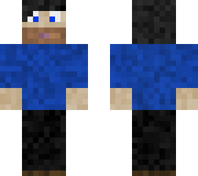 blue shirt skin