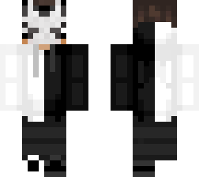 foxy white and black
