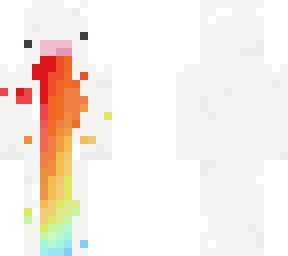 vomiting rainbow person