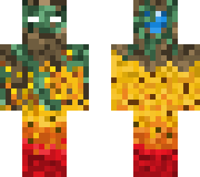 burning forest