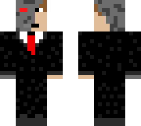 cyborg with suit