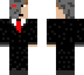 cyborg with suit