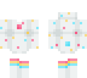 oversized vanilla hoodie with sprinkles outfit base