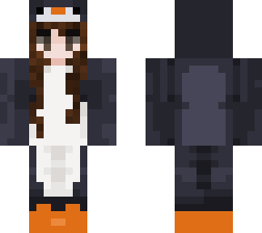 penguin girl, onesie