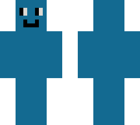 blue smiling guy