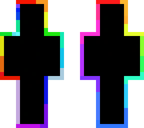 rainbow with headphones