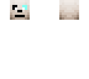 sans head cyan eye