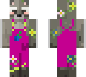 blueberry racoon pink