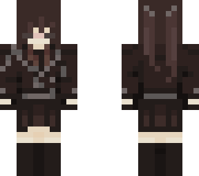 brown uniform - female
