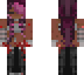 bloody survivor|black girl (og skin and recolor in desc)