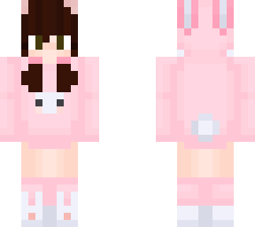 cute girl brunette | Minecraft Skin