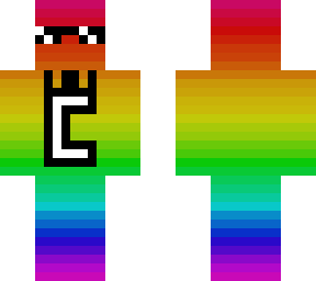 rainbow skin