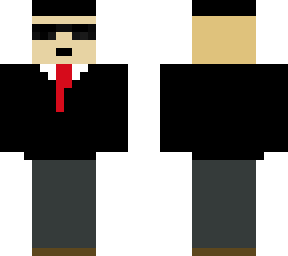 suit man (very stupid)