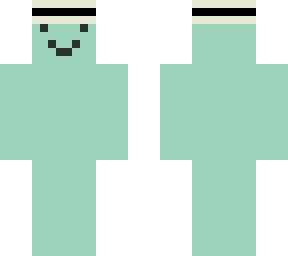 blob skin with hat