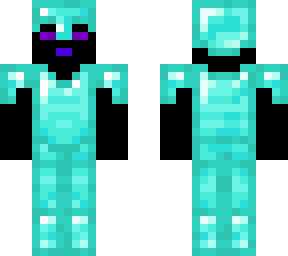 my firend gave me the template i just want fake diamond armour
