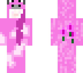 pink moobloom girl