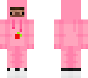 steve with strawberry hoodie