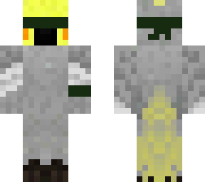 blind folded parrot - d. green