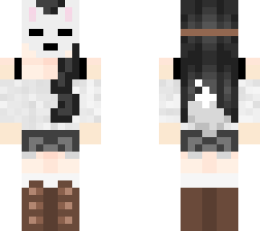fox girl mask edit