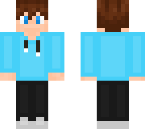 guy with blue hoodie