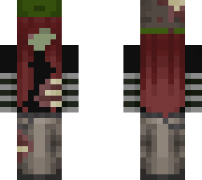 full zombie axel (friend's apocalypse oc)