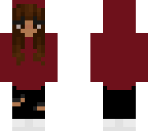 red hoodie