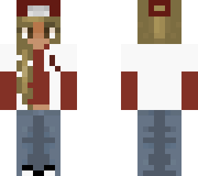 sporty baseball girl