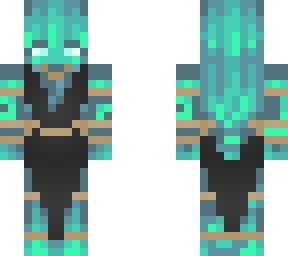 blue girl