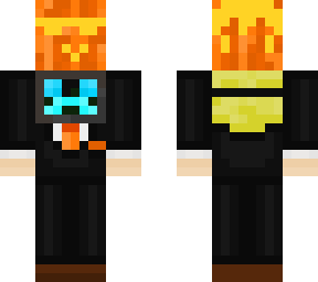 halloween guy in a suit
