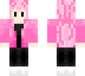 pink hair girl