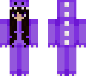 purple dino onesie girl