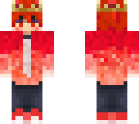 red flame crown male