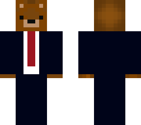 bear in suit