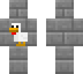 chicken on a wall!