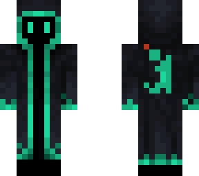 dark blue lizard robe cult skin