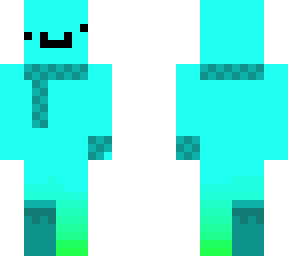 green to blue guy